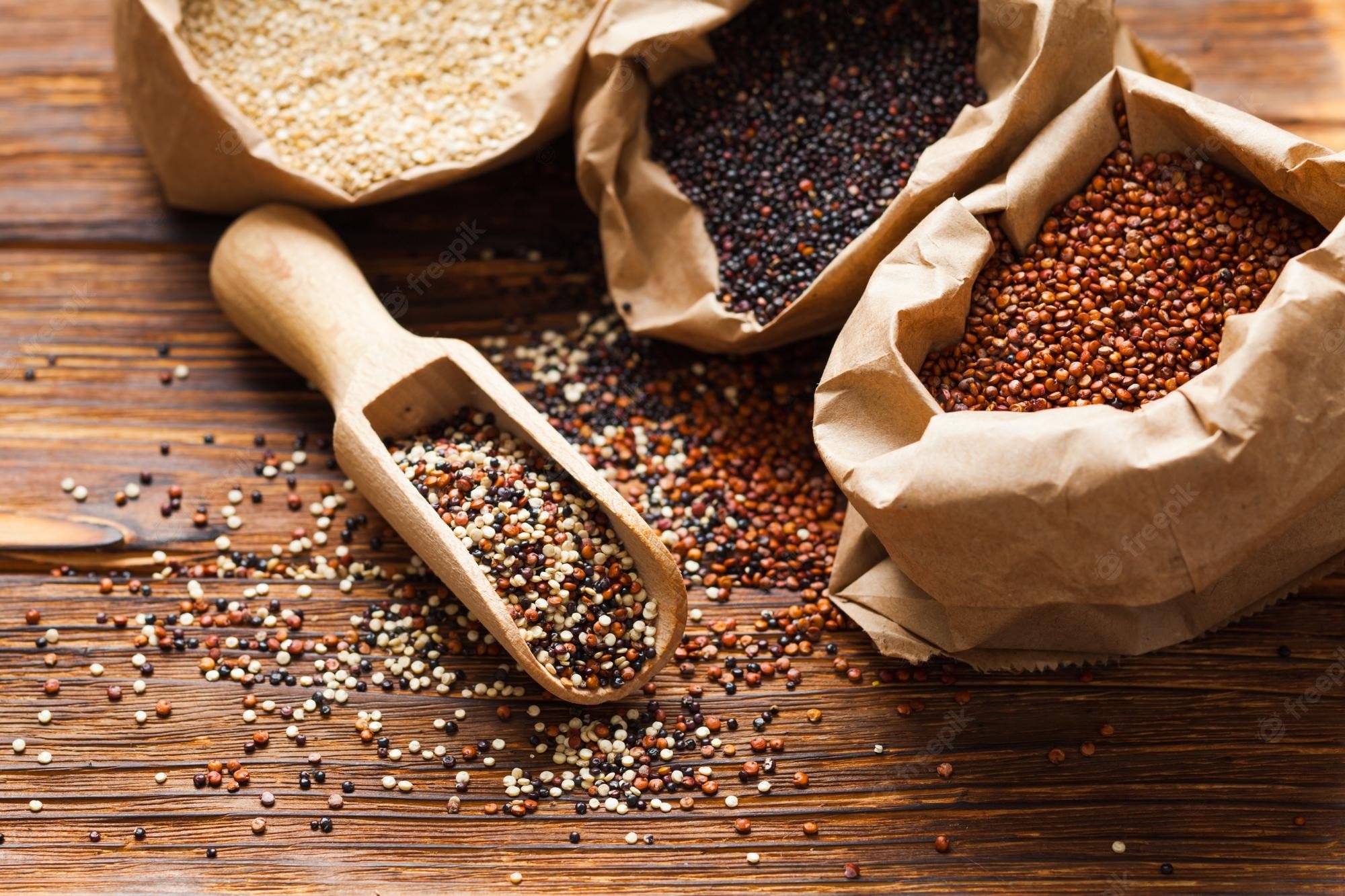 black rice vs quinoa nutrition