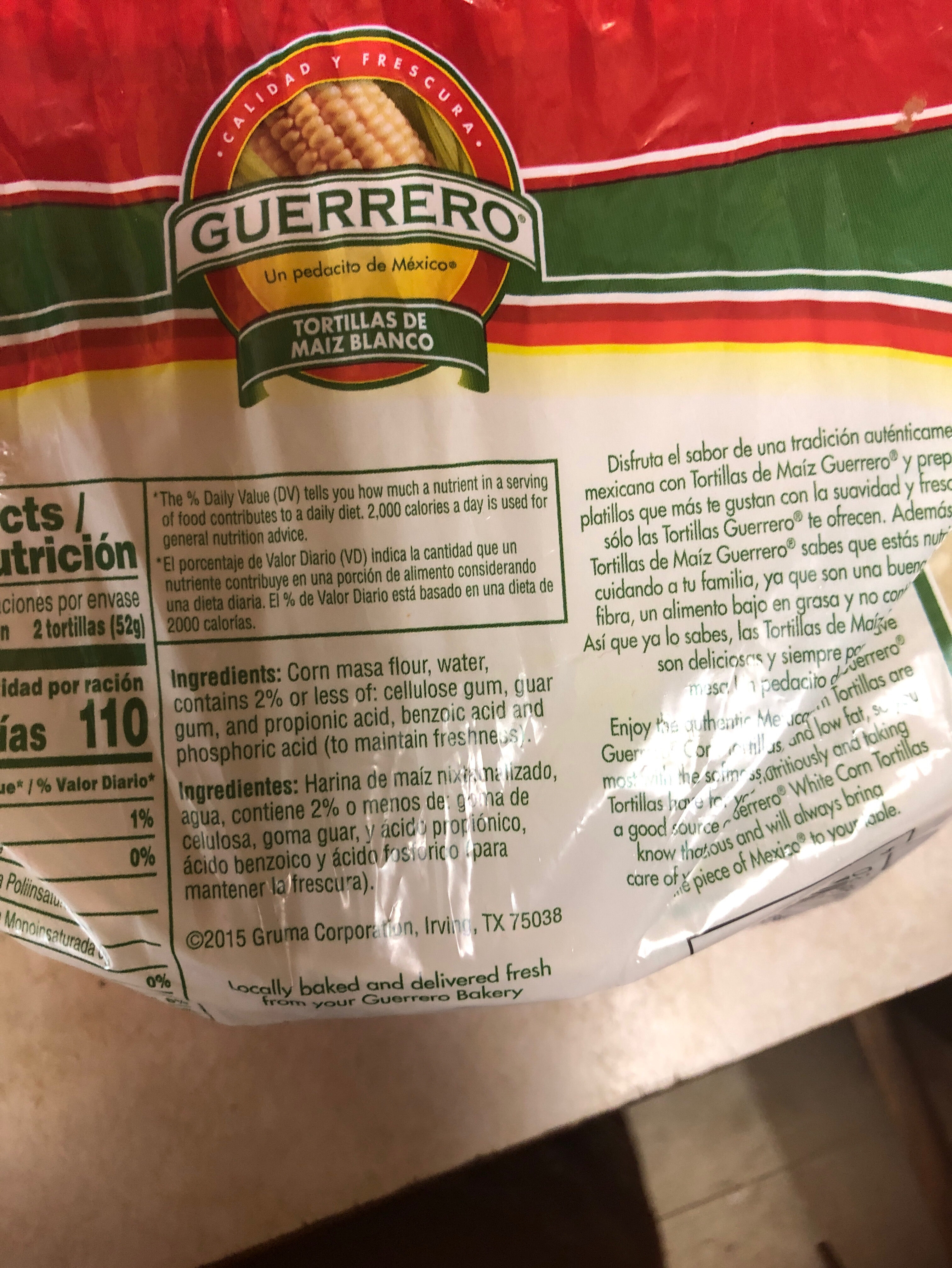 Guerrero Tortillas Nutrition Facts A Healthy and Delicious Option
